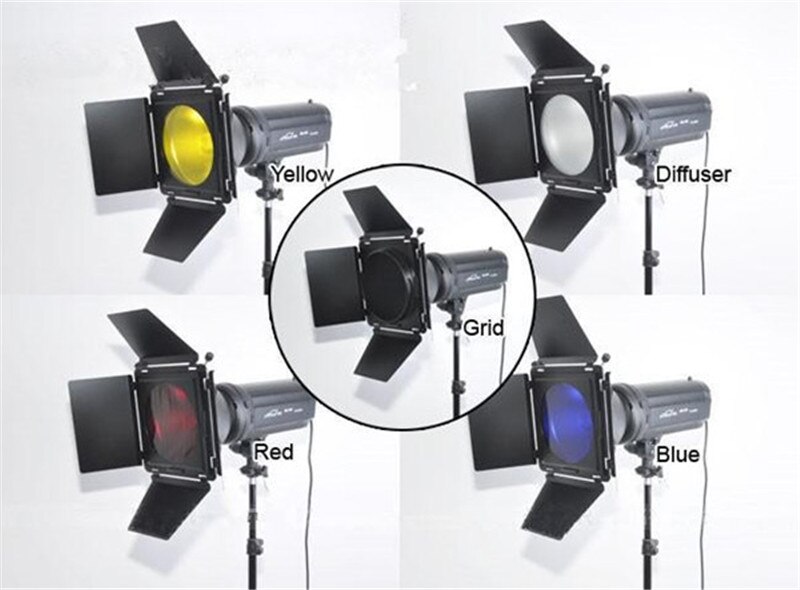 NICEFOTO BARN DOOR FILTER KITS SN-02