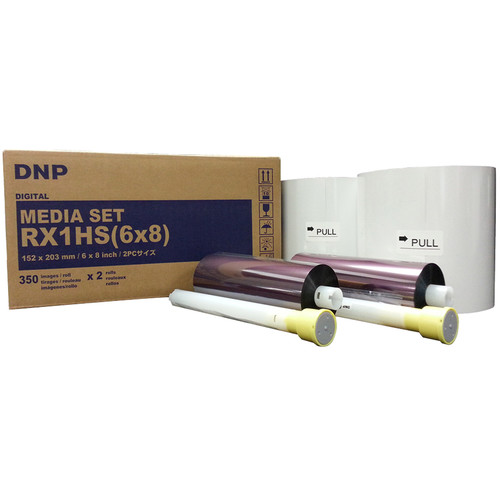 DNP 6 x 8' Media Set for DS-RX1HS & RX1 Printers (2 Rolls)